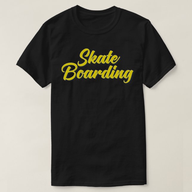 Camiseta Skateboarding Skateboard Skateboard 2 (Diseño del anverso)