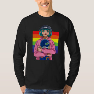 Camiseta Skateboarding Skateboarding Skate Skate Rat Rainbo