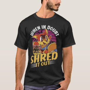 Camiseta Skateboarding Skeleton En Skateboard Old Sc