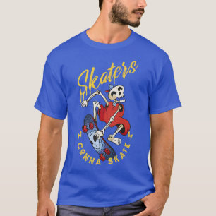 Camiseta Skateboarding Skeleton Fingerboard Skingerboard Fi