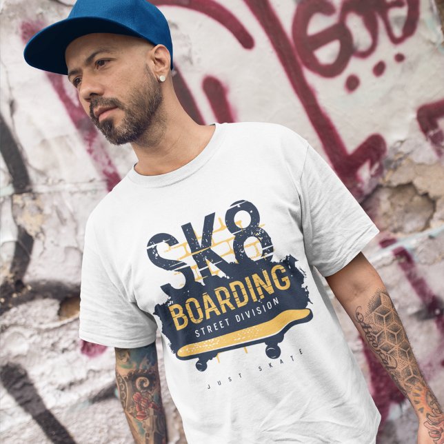 Camiseta Skateboarding Street (Subido por el creador)
