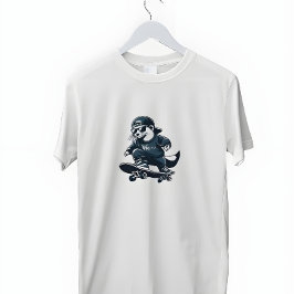 Camiseta Skateboarding Weasel