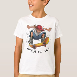 Camiseta Skater Boy Skateboarding