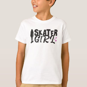 Camiseta Skater Chica Sk8 Skateboard Skate Funny Gift Idea