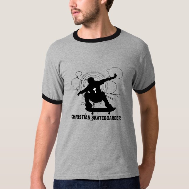 Camiseta Skater cristiano (Anverso)