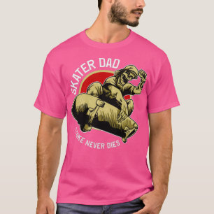 Camiseta Skater Dad Stoke Never Dies Skeleton Air