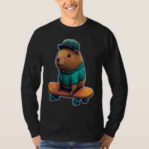 Camiseta Skater de carpincho muele, salta y representa tu a