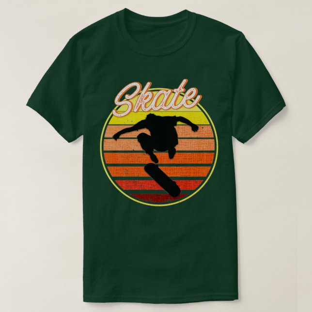 Camiseta Skater de época (Diseño del anverso)