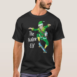 Camiseta Skater Elf Navidades Skateboarding