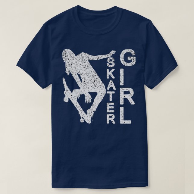 Camiseta Skater Girl 3 (Diseño del anverso)