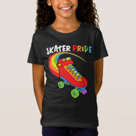 Camiseta Skater Orgullo Arcoiris Personalizado Roller