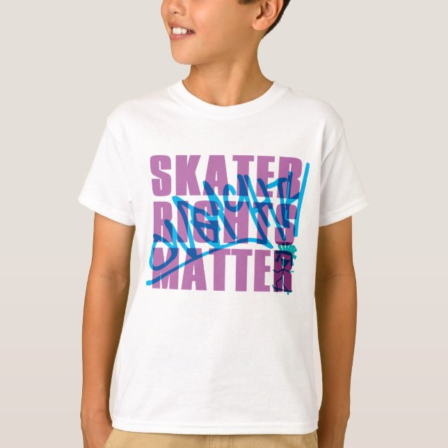 CAMISETA SKATER RIGHTS MATTER (Anverso)