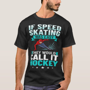 Camiseta Skater Skate de velocidad de pista corta Tr