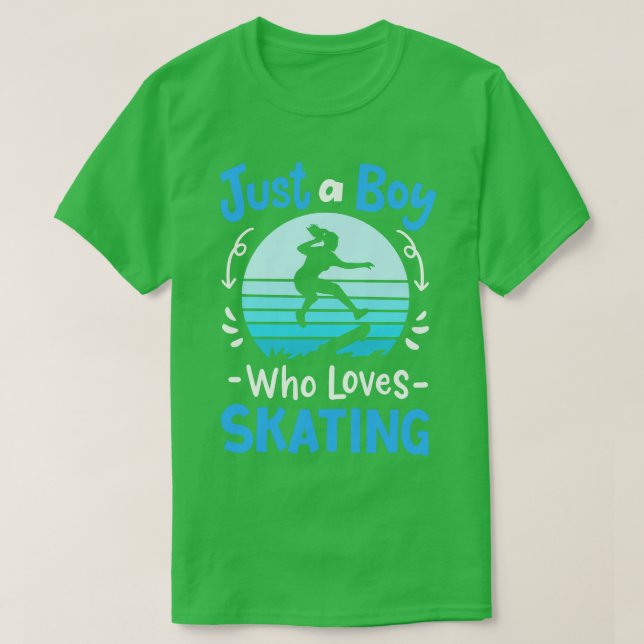 Camiseta Skater Skateboard Retro (Diseño del anverso)