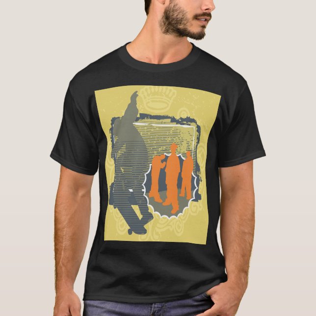 Camiseta Skater with Crew T-Shirt (Anverso)