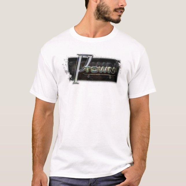 Camiseta Skateres de P.town (Anverso)