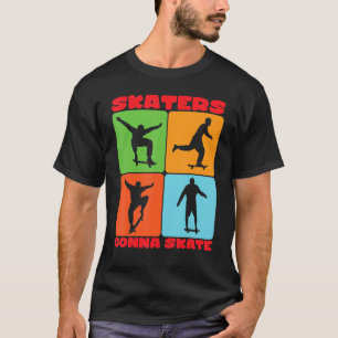 CAMISETA SKATERS GONNA SKATE