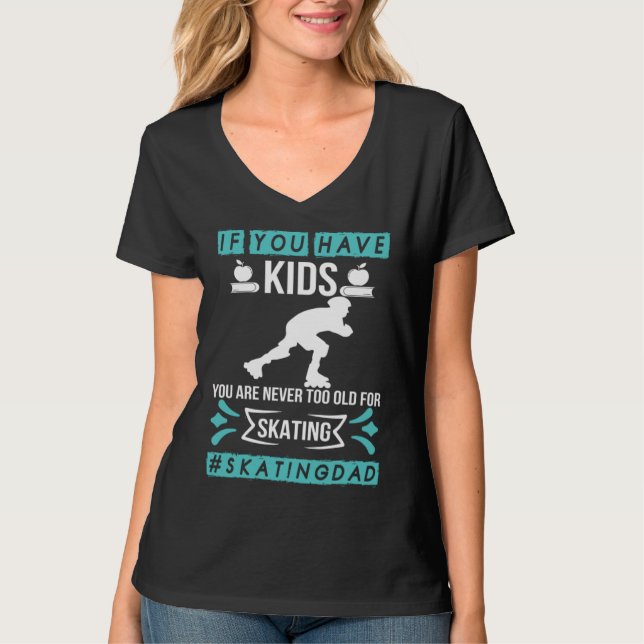 Camiseta Skating Dad Kids Skater (Anverso)