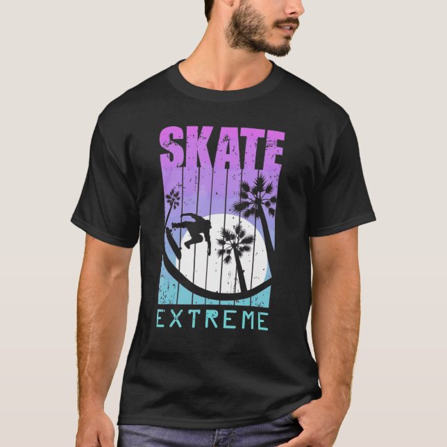 Camiseta Skeat Bord Skin Sport Hobby Guy Boy Skeeter (Anverso)