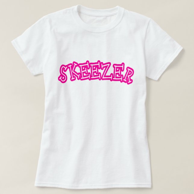 Camiseta Skeezer (Diseño del anverso)