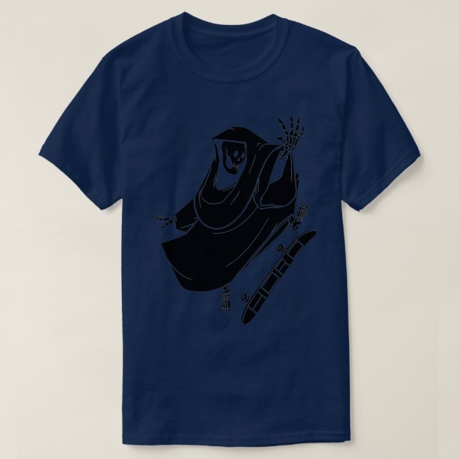 Camiseta Skeleflip Black (Diseño del anverso)
