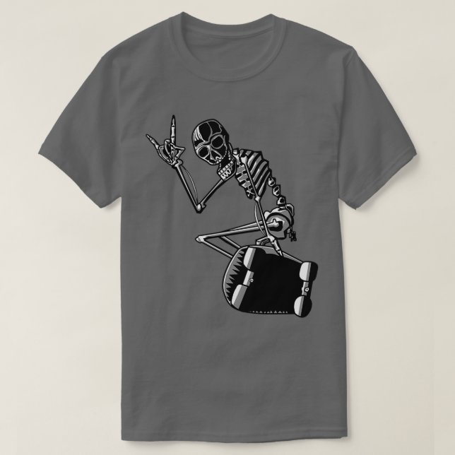 Camiseta Skeleskate (Diseño del anverso)