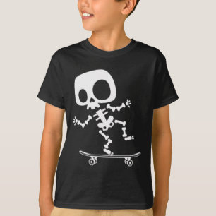 Camiseta Skeletboard Skateboard Halloween Disstume divertid