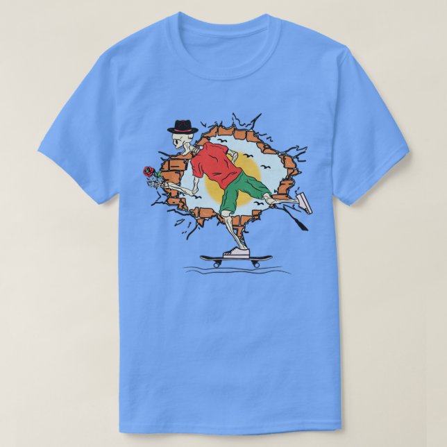 Camiseta Skeleton (Diseño del anverso)