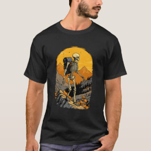 Camiseta Skeleton Adventures Esqueleto natural de montaña a