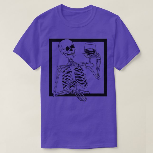 Camiseta Skeleton Alt Egirl gótica Emo Pastel Gótico Ropa  (Diseño del anverso)