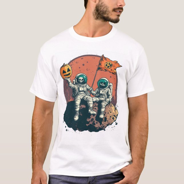 Camiseta Skeleton Astronaut Crew (Anverso)