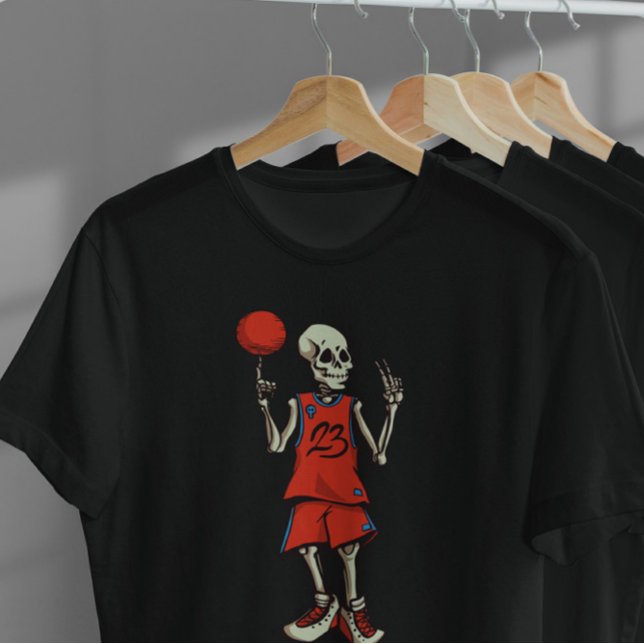 Camiseta Skeleton Basketball (Subido por el creador)