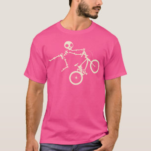 Camiseta Skeleton Bmx Ciclistas de núcleo duro Guay