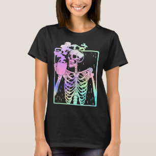 Camiseta Skeleton Café Consumidor Mujeres hombres Costú Hal