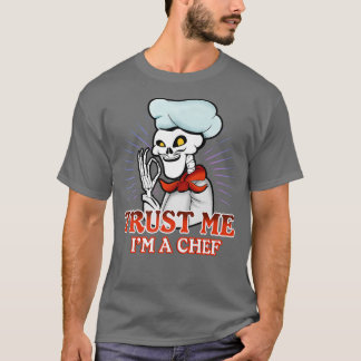 Camiseta Skeleton Cook Cooking Chef 