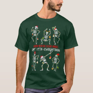 Camiseta Skeleton Dabbing When You're Dead Inside But It's 
