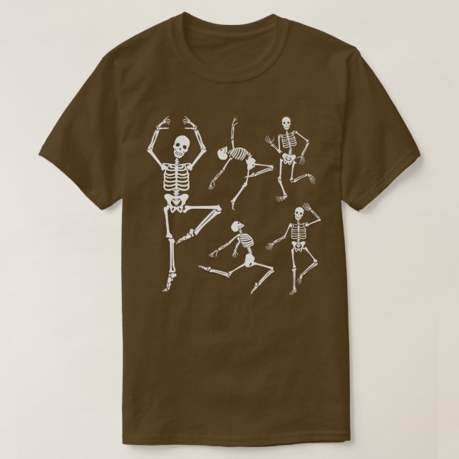 Camiseta Skeleton Dancing Alt Gótico Gótico Pastel Ropa Ae (Diseño del anverso)