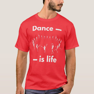 Camiseta Skeleton Dancing Skeleton Dance es la vida Hallowe