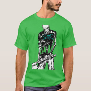 Camiseta Skeleton de Dedsec con hacha