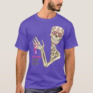 Camiseta Skeleton de sensibilización sobre el cáncer de mam