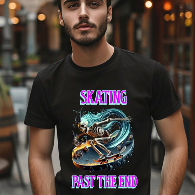 Camiseta Skeleton En El Infierno (Subido por el creador)