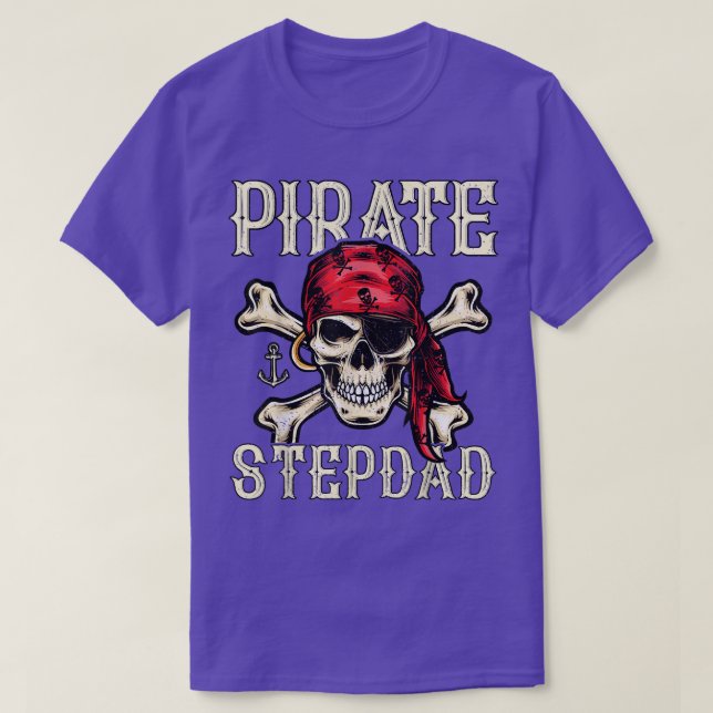 Camiseta Skeleton estilo retro para hombres Stepdad Fat (Diseño del anverso)