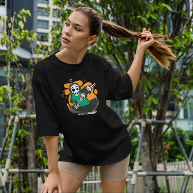 Camiseta Skeleton Gamer (Subido por el creador)