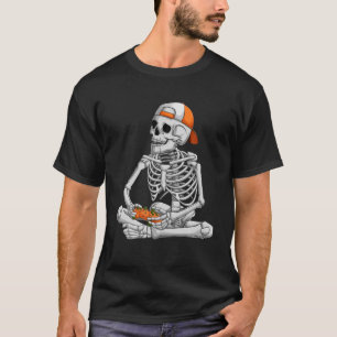 Camiseta Skeleton Gamer Video Game Boys Gaming Halloween Co