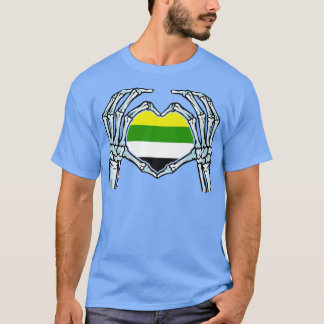 Camiseta Skeleton Gay Skoliseual Identidad sexual no binari