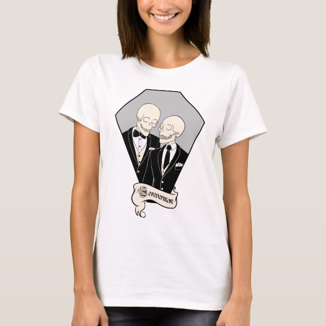 Camiseta Skeleton Grooms (Anverso)
