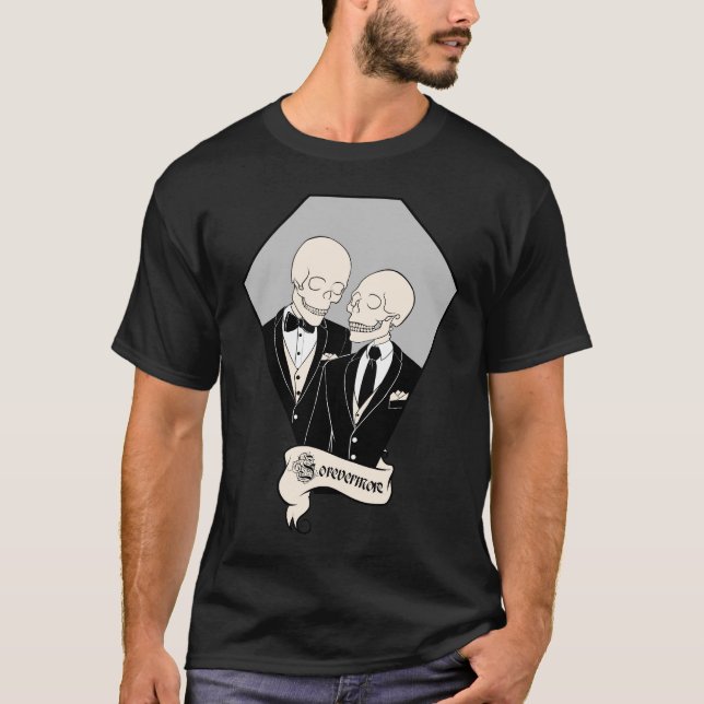 Camiseta Skeleton Grooms (Anverso)