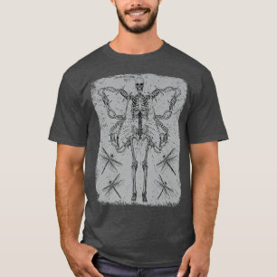 Camiseta Skeleton Grunge Fairycore Aesthetic Outfit Mall Go