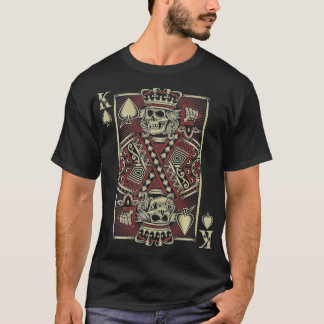Camiseta Skeleton Guitar Player Motorcycle Biker Music Pok