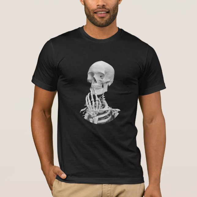 Camiseta Skeleton Halloween (Anverso)